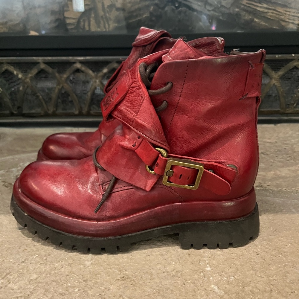 A.S.98 Drakie boot Womens Red